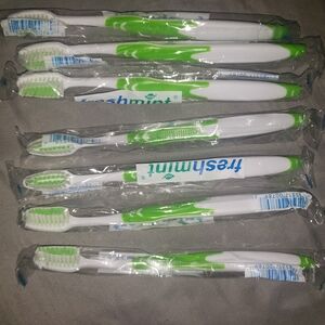 Pack of 15 Fresh Mint Adult Toothbrushes Brand New BUY ONE ITEM, CHOOSE ONE FREE